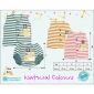 Paket Hemat Setelan Baju Bayi Baru Lahir / Baju Baby Newborn Ridges Salur #3