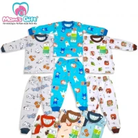 Piyama Baju Bayi Setelan Panjang Anak Kancing Pundak Type AP Series/ Piyama Anak / Baju Bayi Panjang / Baju Tidur Anak Unisex / Piyama Anak