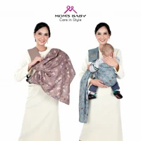 Gendongan Bayi Samping Multifungsi Moms Baby / Gendongan Samping Bayi / Gendongan Travelling / Gendongan Sling Bayi