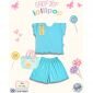 PROMO Paket Baju Bayi Setelan Anak Perempuan Ridges Crop Top Lollipop / Setelan Bayi Cewek / Setelan Anak Perempuan / Baju Bayi adem / Baju Santai Anak #1