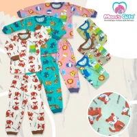 Piyama Baju Bayi Setelan Panjang Anak Kancing Pundak Type 475A Series/ Piyama Anak / Baju Bayi Panjang / Baju Tidur Anak Unisex / Piyama Anak