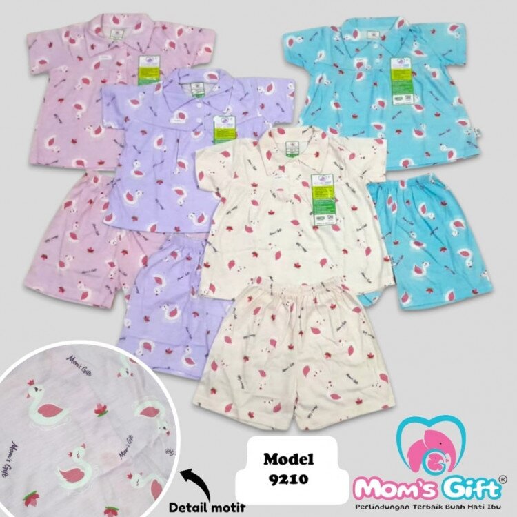 PROMO Paket Baju Bayi Setelan Anak Perempuan Moms Gift 9210 / Setelan Bayi Cewek / Setelan Anak Perempuan / Baju Bayi adem / Baju Santai