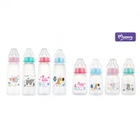 Botol Susu Bayi Reguler MomEasy 120ml 240ml / Dot Bayi BPA Free Slim Neck