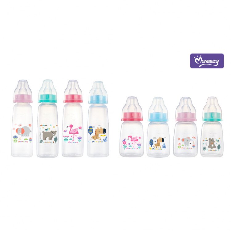 Botol Susu Bayi Reguler MomEasy 120ml 240ml / Dot Bayi BPA Free Slim Neck