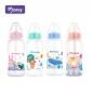 Botol Susu Bayi Sedotan MomEasy 270ml / Dot Bayi BPA Free Slim Neck / Botol Susu Sedotan Bayi