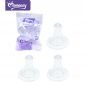 PROMO Paket Hemat 3pcs Silicone Nipple Standard Neck MomEasy 45432 / Slim Neck Silicone Nipple