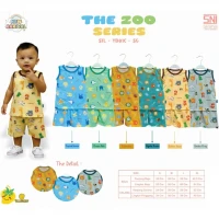 Paket Baju Bayi Setelan Singlet Kutung Kaos Anak Yellow Berry C 3pcs / Setelan Bayi Kutung / Setelan Bayi Laki-laki dan Perempuan / Baju Bayi