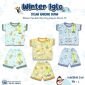 Setelan Baju Bayi Pendek Panjang Kancing Depan RIDGES Winter Iglo Newborn - 1 tahunan SNI / Piyama Anak Adem Anak 0-1 tahunan/ Baju Santai Anak / Baju Tidur Anak #1