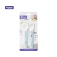 Sendok Garpu Bayi Momeasy / Baby Spoon and Fork Set Momeasy / Sendok Garpu Anak