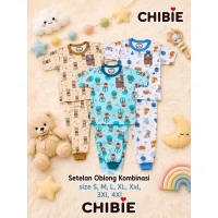 Setelan Baju Oblong Anak Pendek Panjang Kancing Pundak 1-7 tahunan SNI CB / Baju Santai Anak / Setelan Oblong Anak / Baju Tidur Anak /