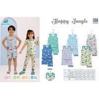 Paket Baju Bayi Setelan Singlet Kutung Kaos Anak Moms Gift Type AW 3pcs / Setelan Bayi Kutung / Setelan Bayi Laki-laki dan Perempuan / Baju