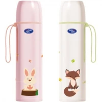 Termos Flask Air Panas Dingin Baby Safe 500ml Bermotif / Stainless Steel Vacuum Flask 500 ml