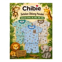 Setelan Baju Oblong Anak Pendek Kancing Pundak 1-7 tahunan TypeB SNI CB / Baju Santai Anak / Setelan Oblong Anak