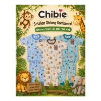 Setelan Baju Oblong Anak Pendek Panjang Kancing Pundak 1-7 tahunan Type B SNI CB / Baju Santai Anak / Setelan Oblong Anak / Baju Tidur